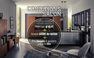 Conditions salon exceptionnelles