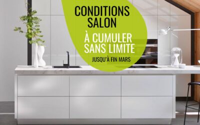 Conditions salon 2026 exclusives pour votre nouvelle cuisine IDEO