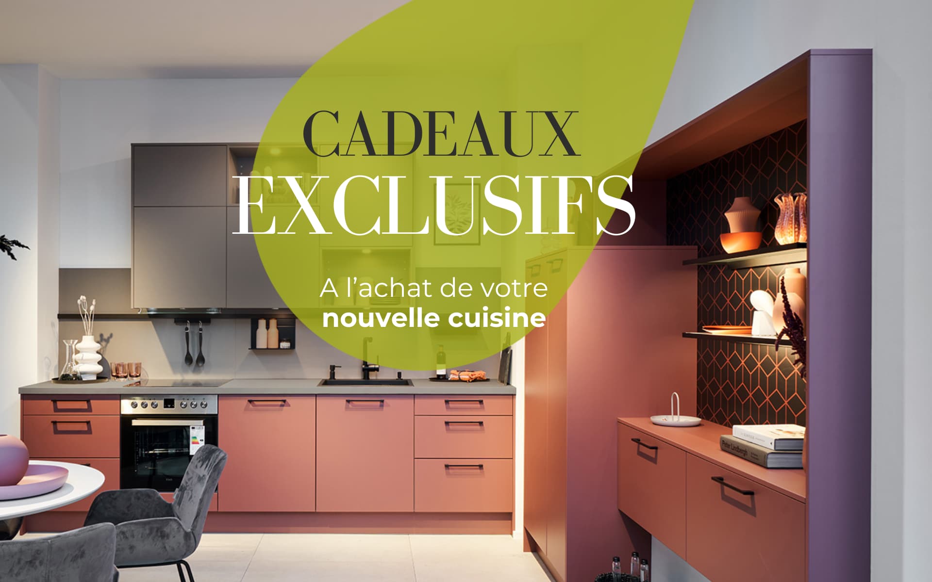 Idéo cuisines offre des cadeaux exclusifs à l'achat de votre nouvelle cuisine