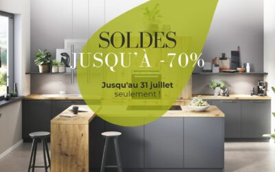 Soldes 2025, jusqu’à -70% sur les cuisines équipées