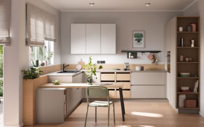 Tendances cuisine 2026 : lignes, couleurs, matières et rangements