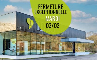 Fermeture exceptionnelle le mardi 3 février 2026