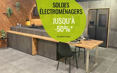 Jusqu’à -50% sur les électroménagers pour équiper votre nouvelle cuisine IDEO !