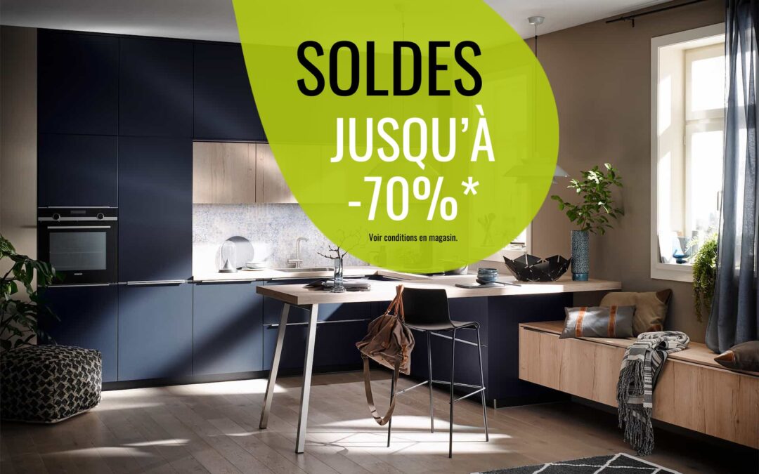 Soldes de janvier 2026, jusqu’à -70% sur votre cuisine équipée IDEO