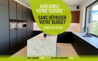 Améliorez votre cuisine équipée sans dépasser votre budget