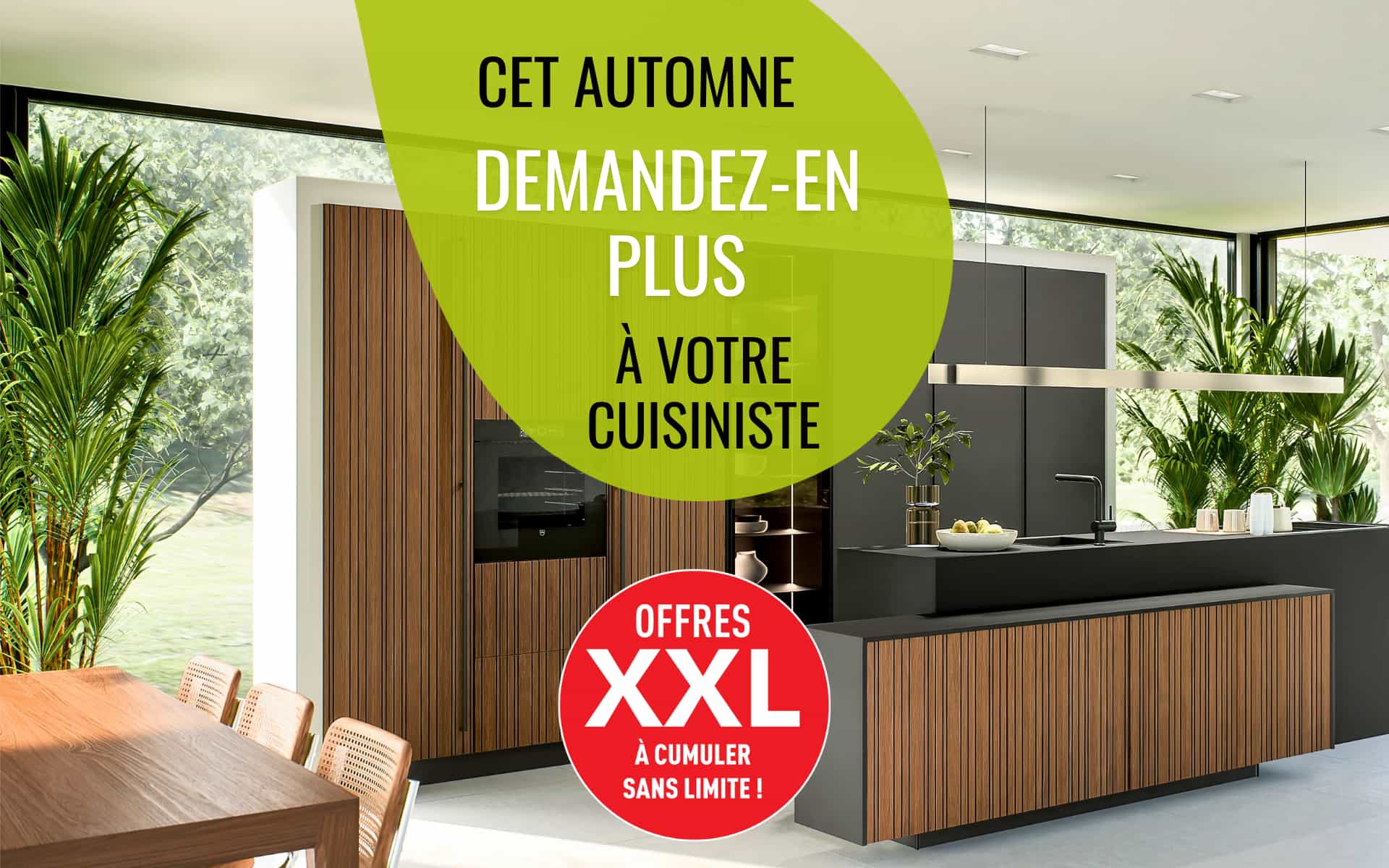 Conditions salon 2026 chez IDEO pour votre cuisine équipée et vos aménagements sur mesure